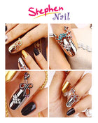 Nail Jewelry Butterfly (M-Pink Gold)