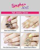 Nail Jewelry Clover (S-Pink Gold)