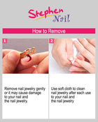 Nail Jewelry Clover (S-Gold)