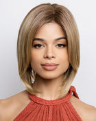 Findley (Exclusive) | Lace Front & Monofilament Top Synthetic Wig by Amore