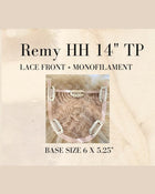 Remy HH Topper 14 (Exclusive) | Lace Front & Monofilament by Amore