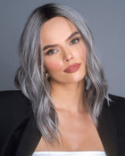 High Heat Mid Wavy Topper | Monofilament Synthetic Wiglet by Alexander