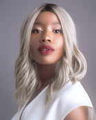 High Heat Mid Wavy Topper | Monofilament Synthetic Wiglet by Alexander