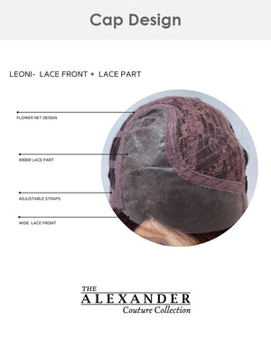 Leoni | Lace Front & Monofilament Part Synthetic Wig by Alexander