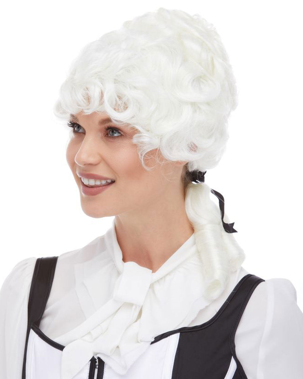 Colonial Woman in 8 - White