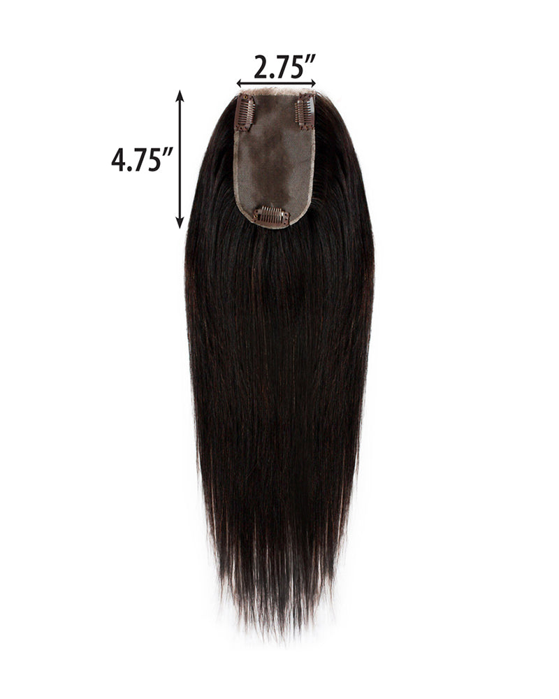 TP Slim | Monofilament Remy Human Hair Toppers by Elegante