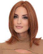 Lisa | Lace Front & Monofilament Top Human Hair Blend Wig by Envy