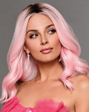 How Pink It Is | Lace Front & Monofilament Part Synthetic Wig by Hairdo