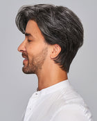 Gallant | Average/Large Men's Lace Front & Monofilament Synthetic Wig by HIM