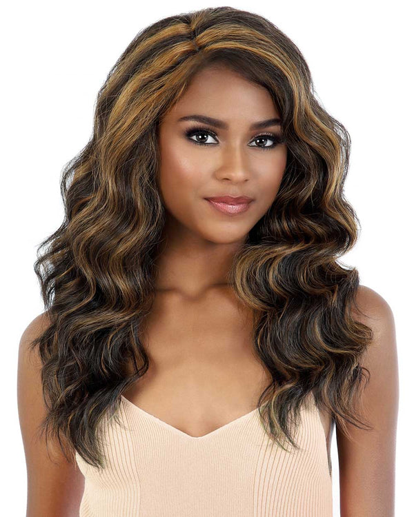 LDP-Sally | Lace Front & Lace Part Synthetic Wig by Motown Tress