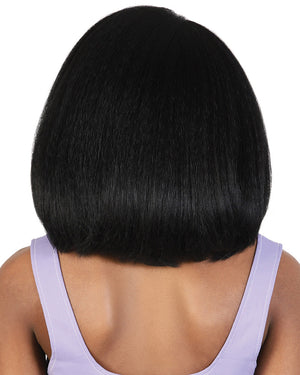 HBL 134Zoa | Lace Front Human Hair Blend Wig by Motown Tress