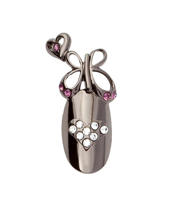 Nail Jewelry Butterfly (M-Black)