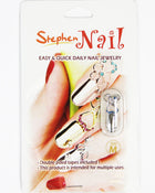 Nail Jewelry Triple Hearts (M-Silver)