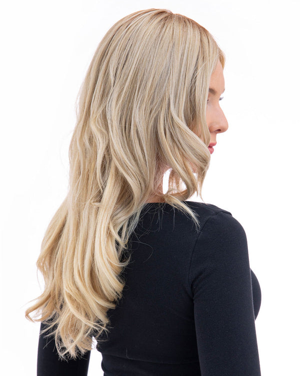 Hand-Tied Topper Long (Exclusive) | Monofilament Synthetic Wiglet by Wig Pro